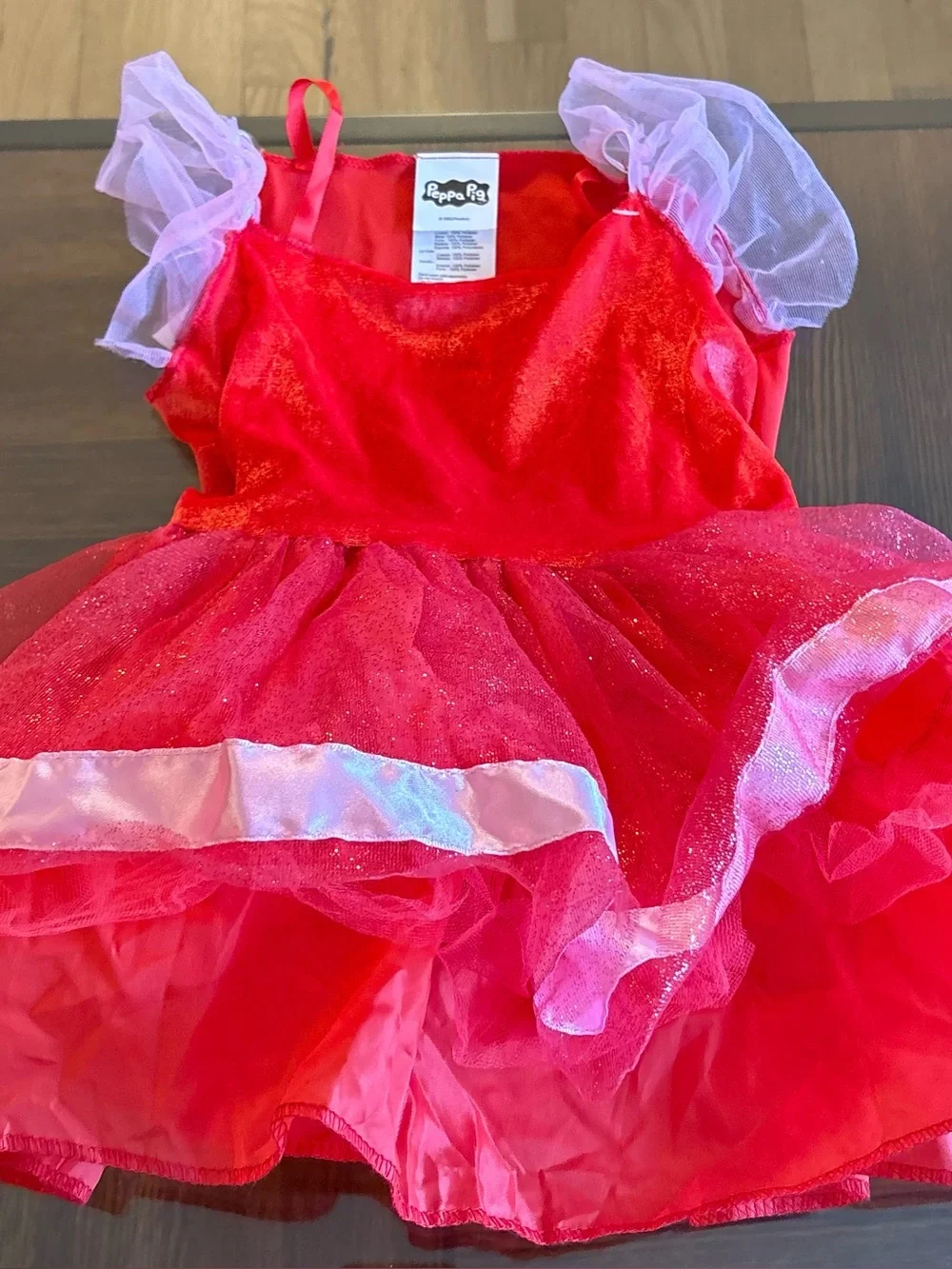 ~*~Peppa Pig Costume Dress Only Childs Size 2T